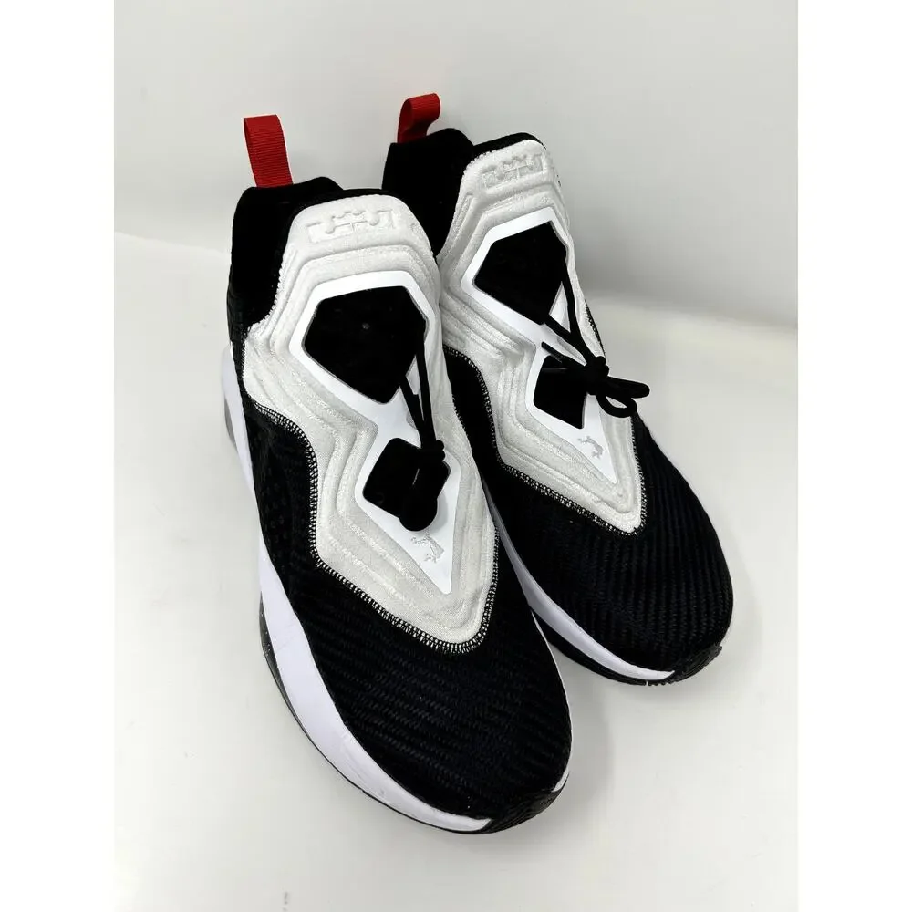 Nike Men's LeBron Soldier 14 Basketball Shoes Black White Red CK6024-002 Sz 10.5